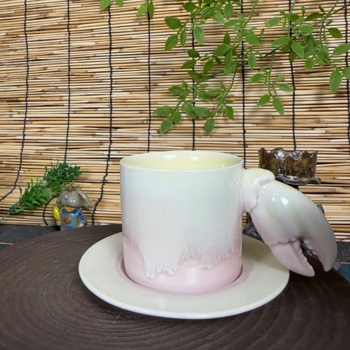 陶瓷景德镇高温颜色釉咖啡杯