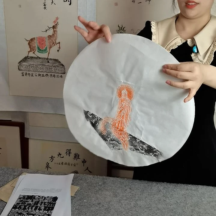 昌化石印石，锦灰堆拓片一张