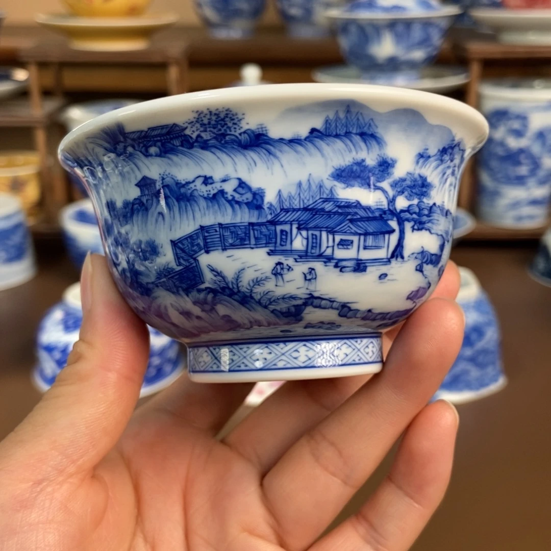 杯景德镇陶瓷手工手绘