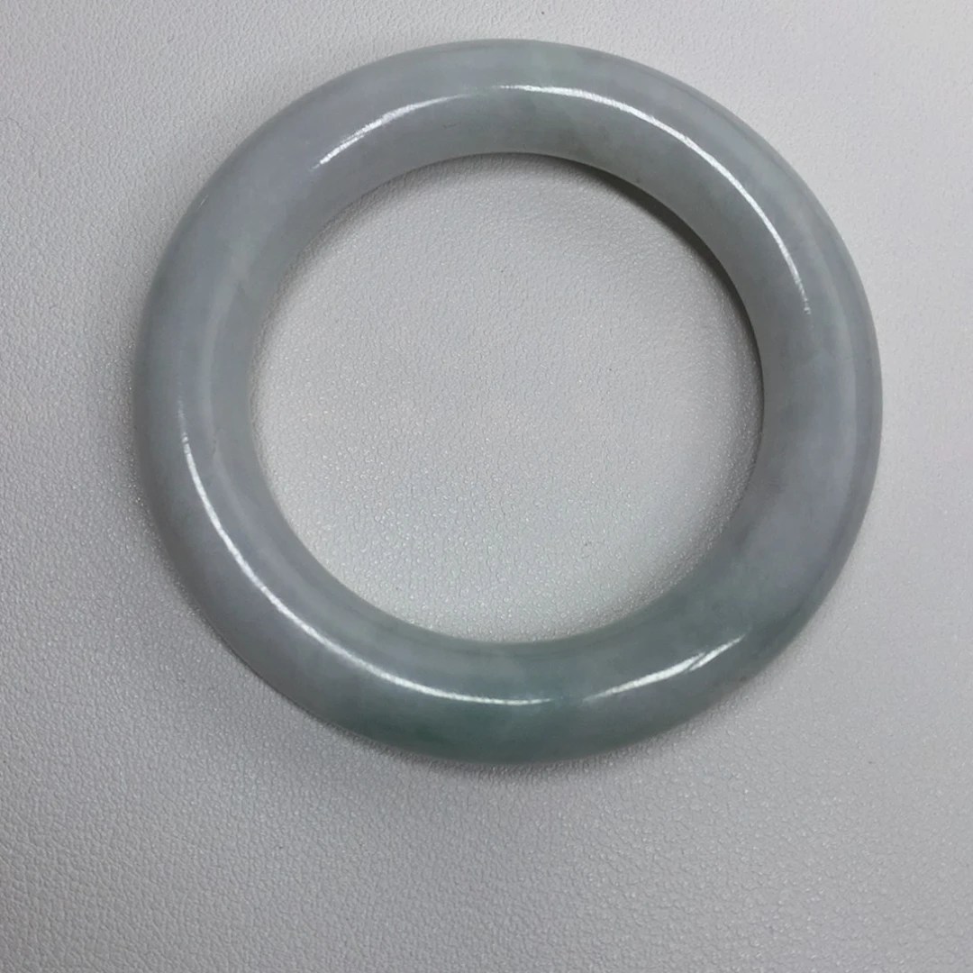 翡翠未镶嵌手镯圈口50.6