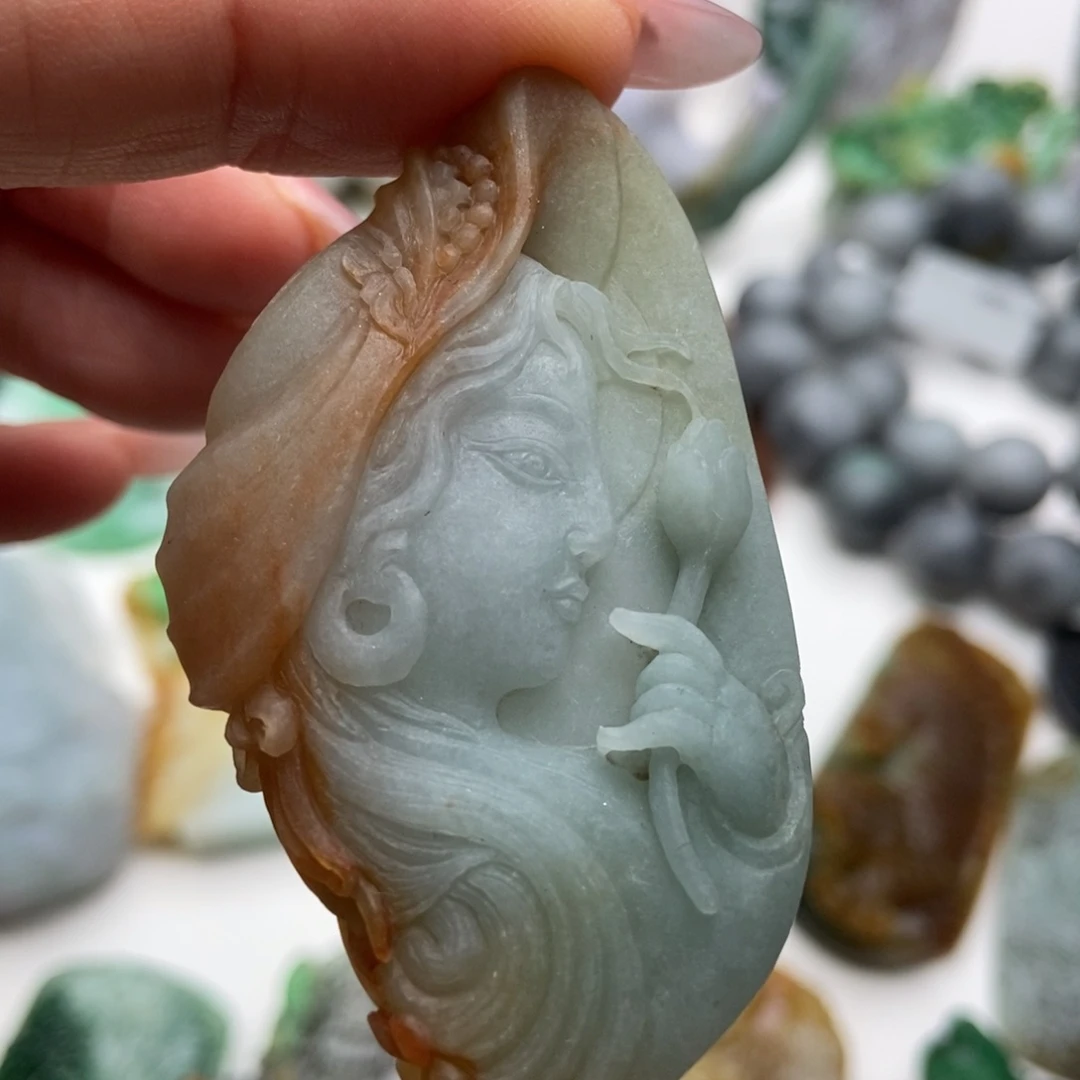 定制翡翠未镶嵌天然缅甸A货翡翠