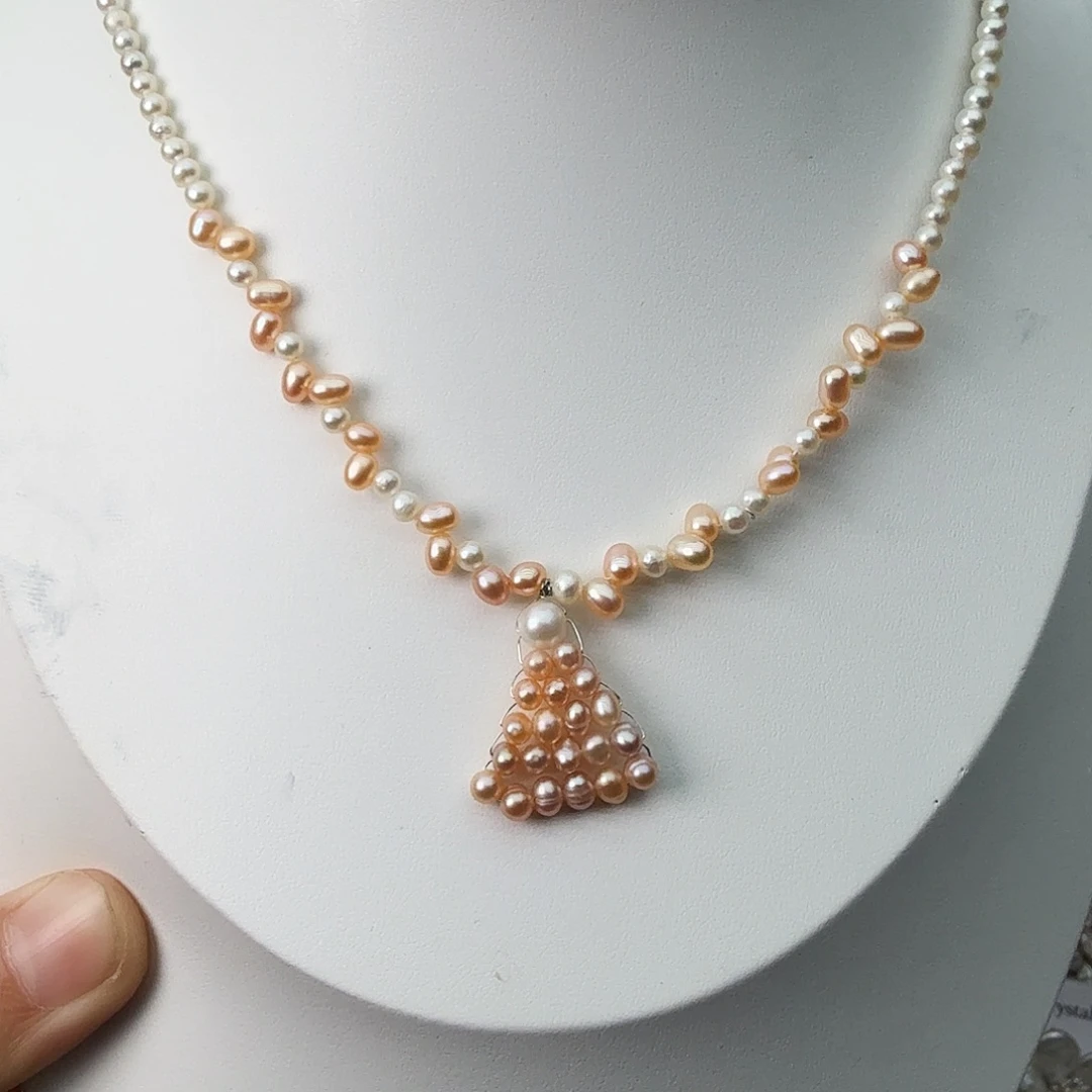 淡水珍珠颈饰未镶嵌