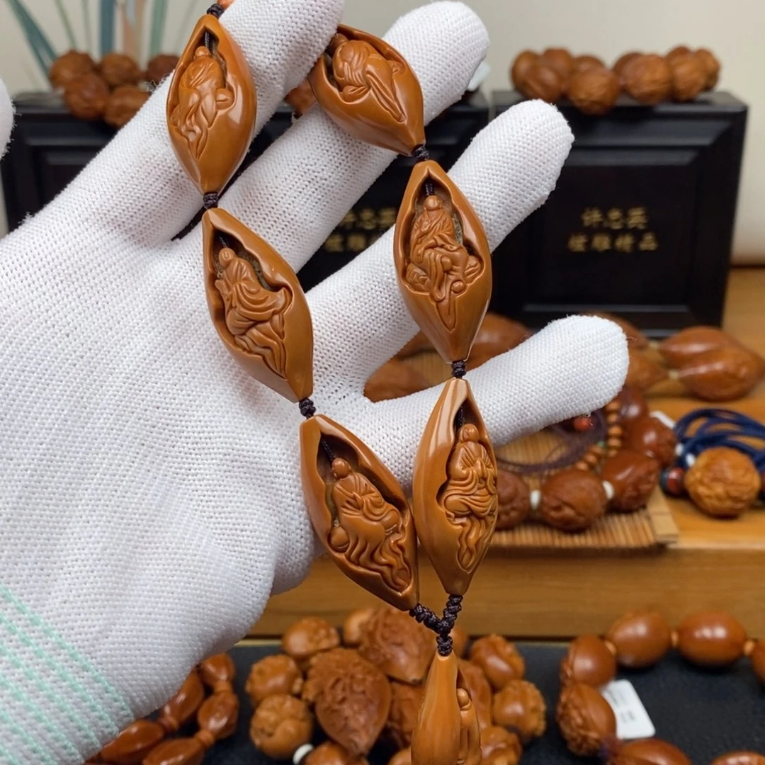 手串橄榄核顾志东老师两花无相