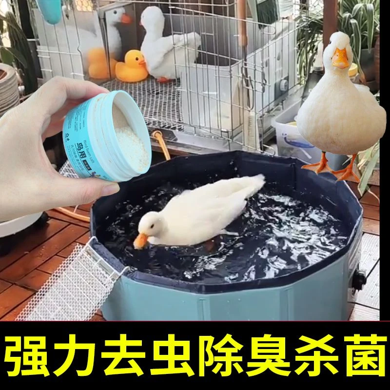 柯尔鸭洗澡浴盐除臭去尿味杀菌驱虫宠物鸭洗澡液清洁留香洗澡去味