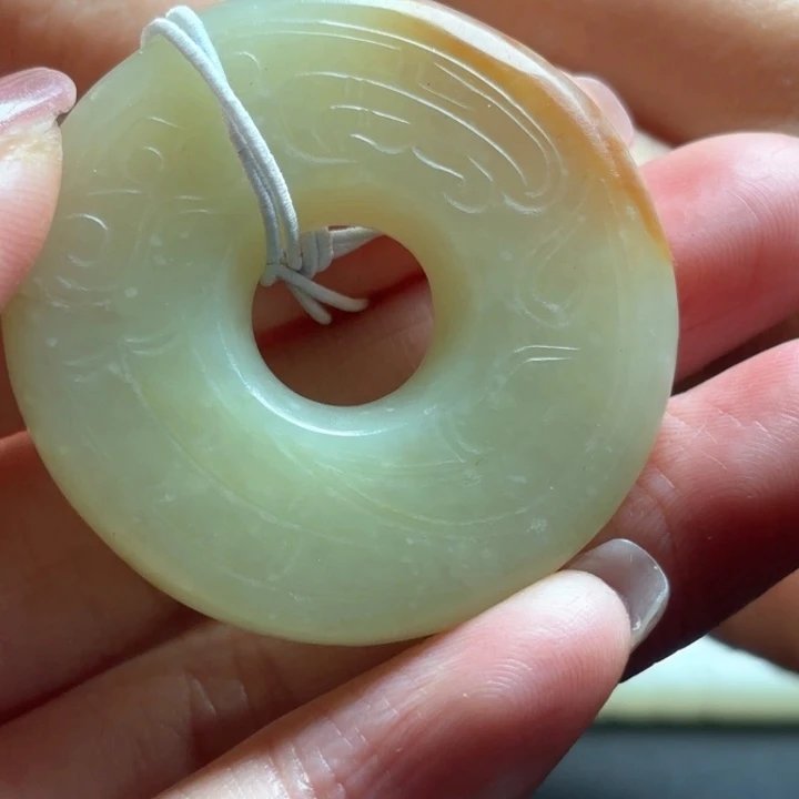 和田玉挂件未镶嵌闲**鹤