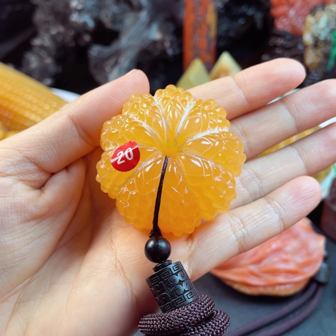 金***海寿山石手艺人雕刻