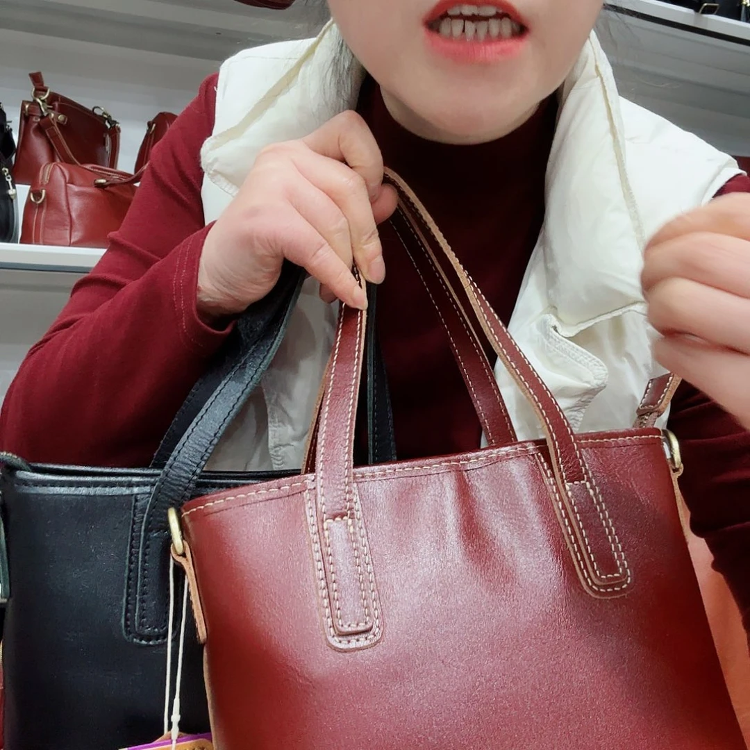 头层牛皮11022包包