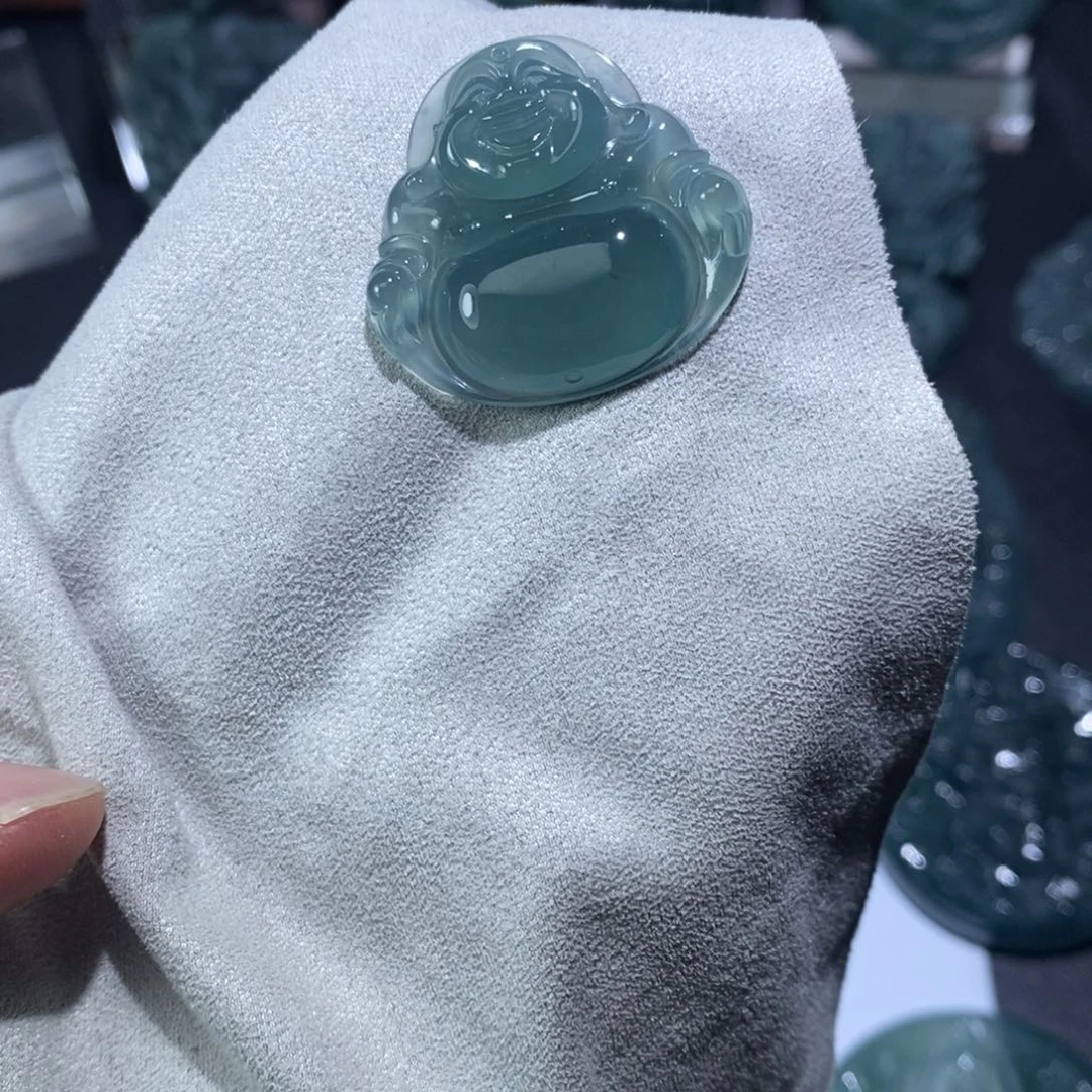 定制翡翠未镶嵌佛公