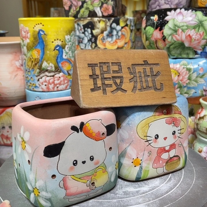 景德镇艺术手绘作品