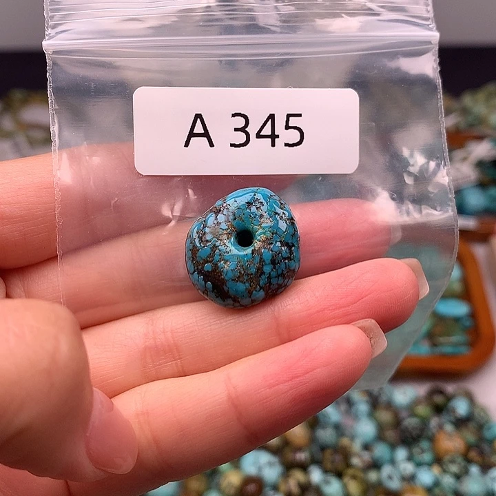 绿松石未镶嵌扣子扣子