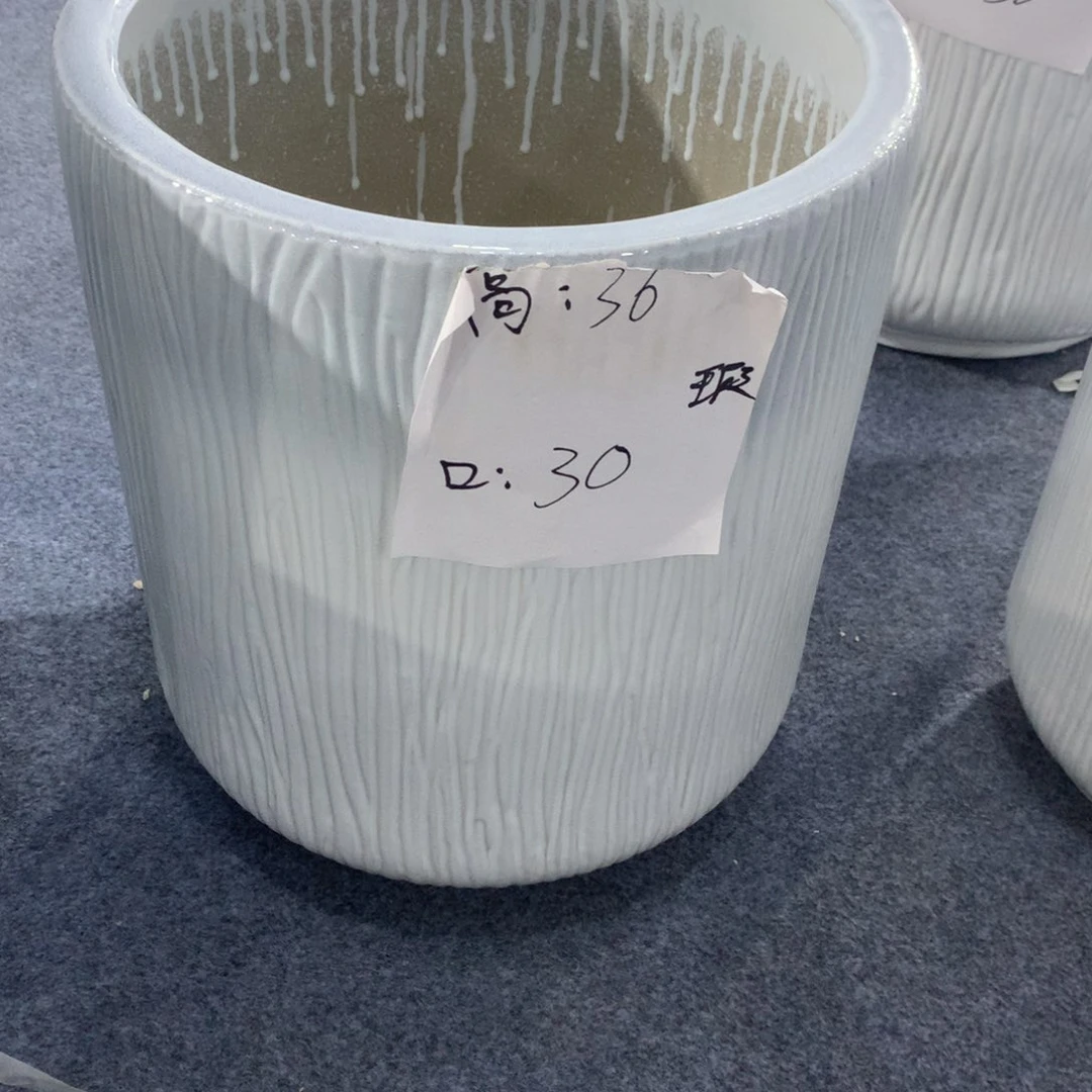 高温陶瓷花盆微瑕