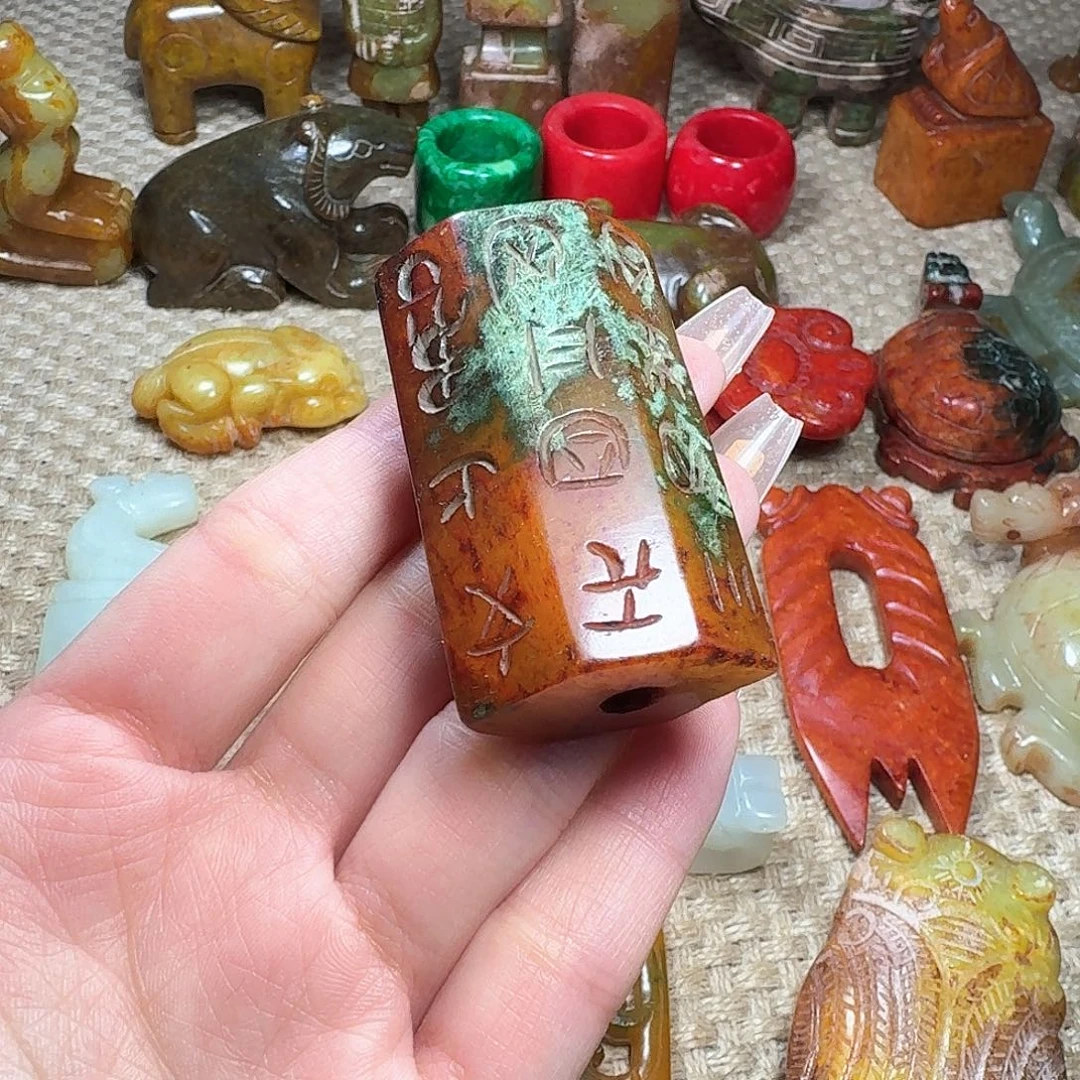 白玉菩提吊坠挂件