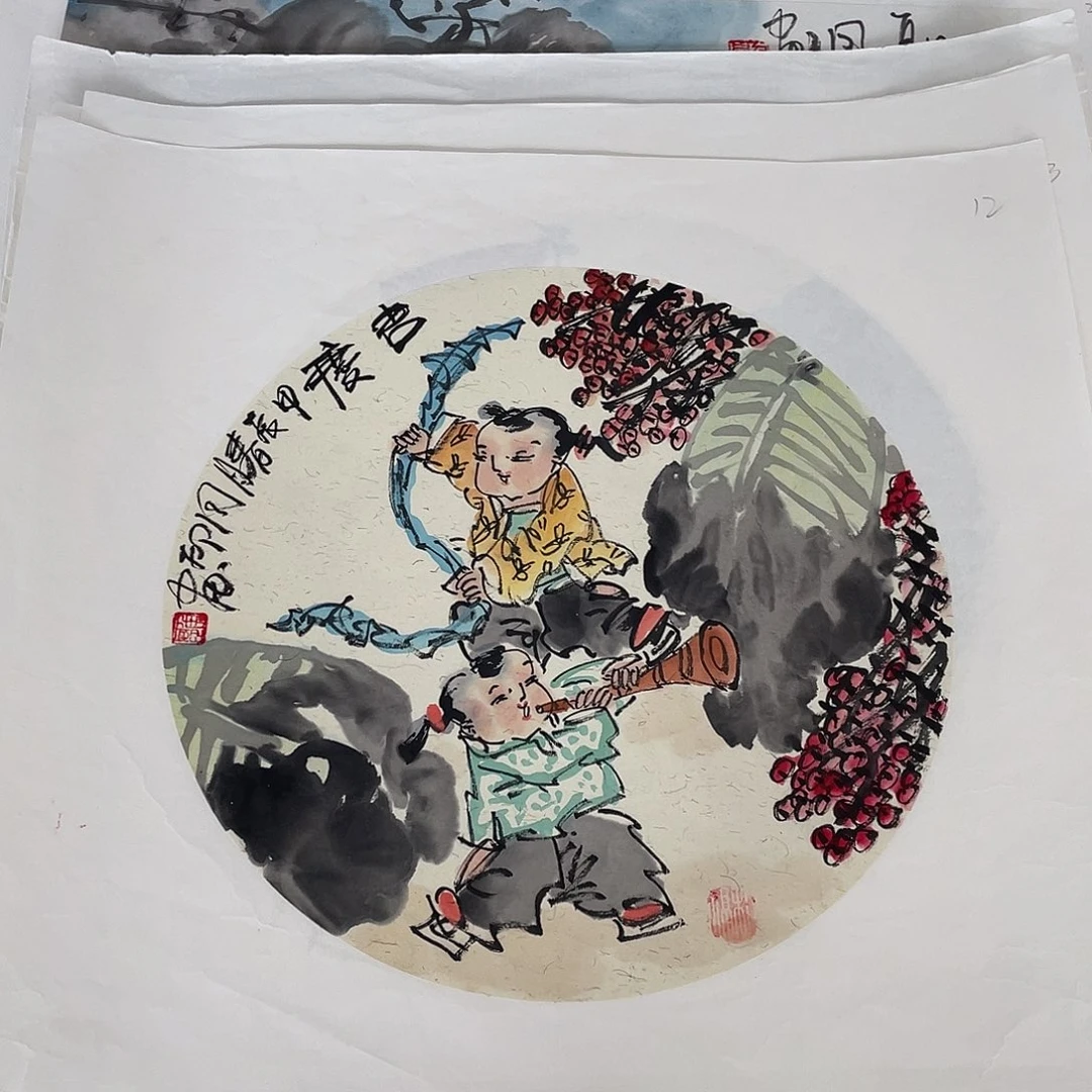 国画侯同印国画作品欣赏