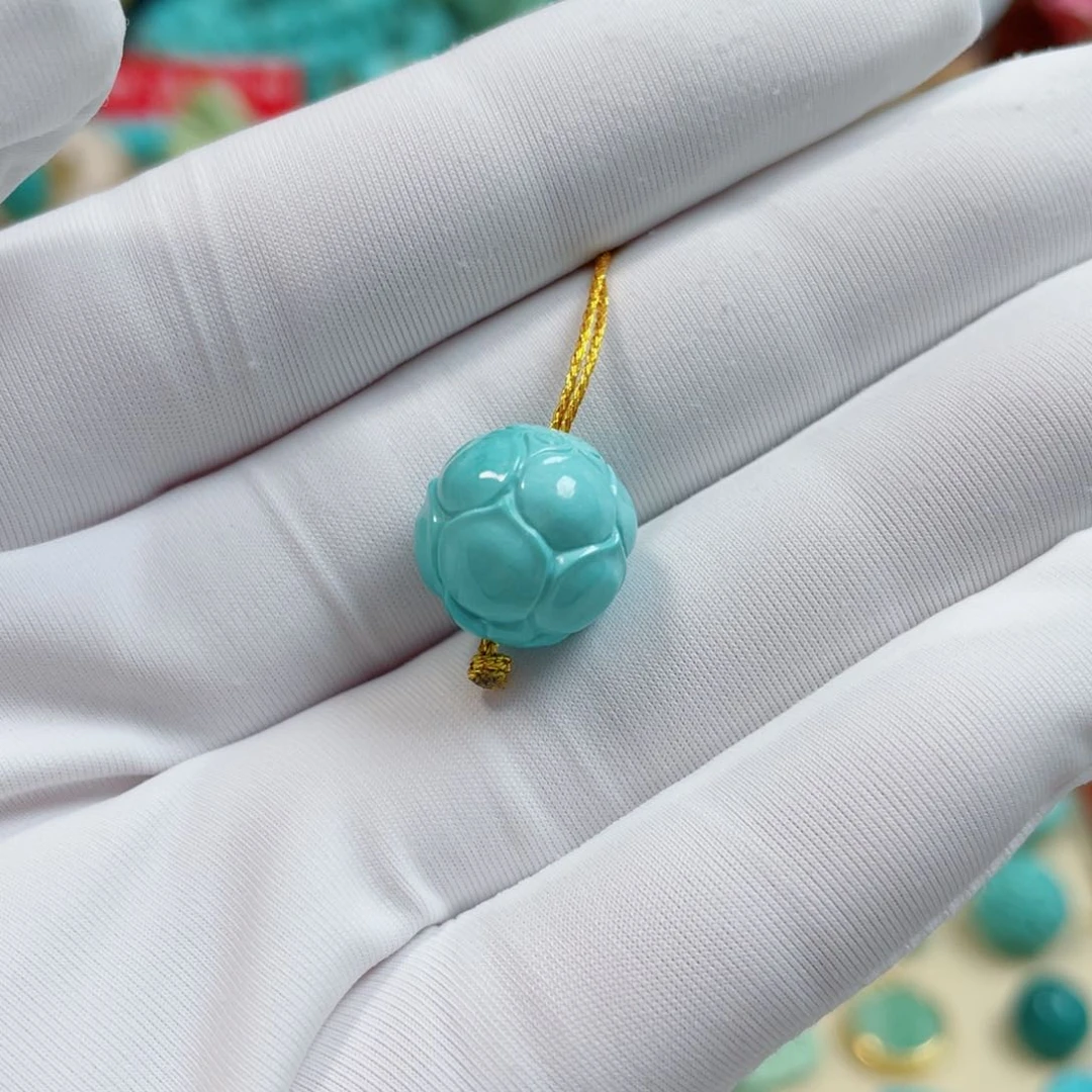 未镶嵌绿松石珠宝奇石