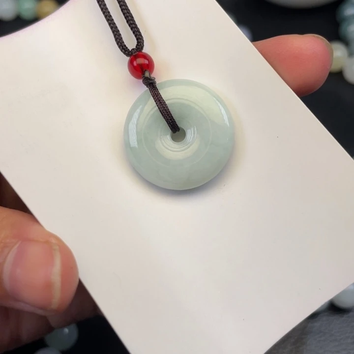 翡翠未镶嵌颈饰天然缅甸翡翠A货