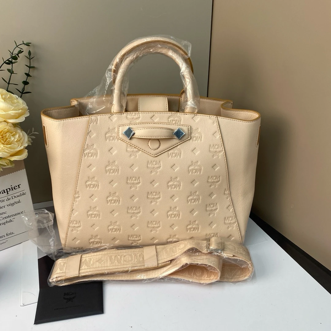 99新 MCM 托特包手提包单肩包