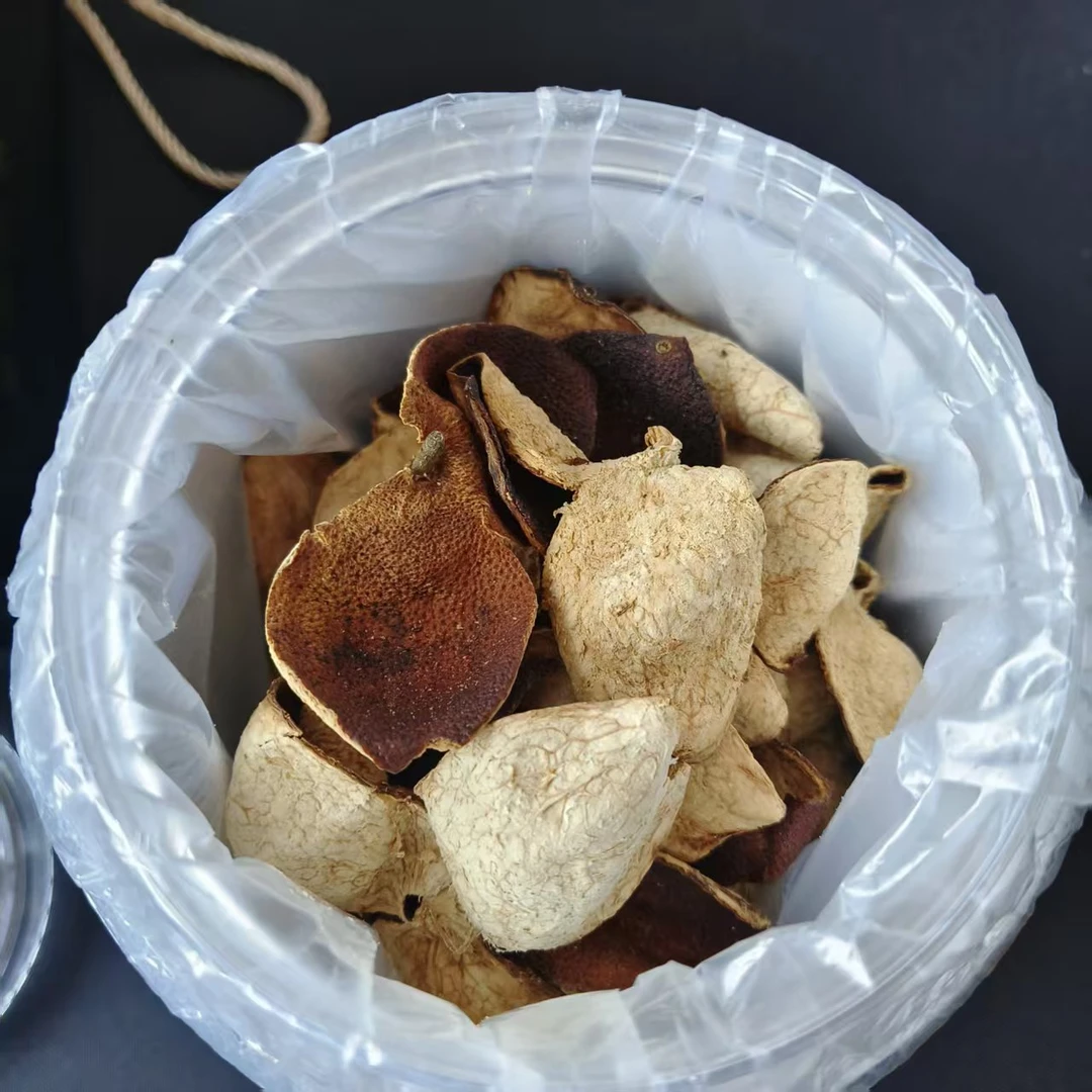 新会陈皮断片晒干陈皮茶可泡茶煲汤的老陈皮