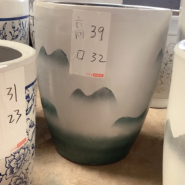 高温烧制山水大号一个