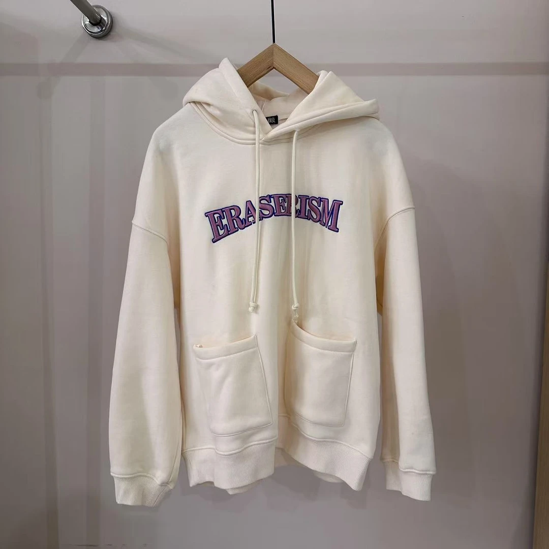 女款长袖字母刺绣连帽卫衣1224214001