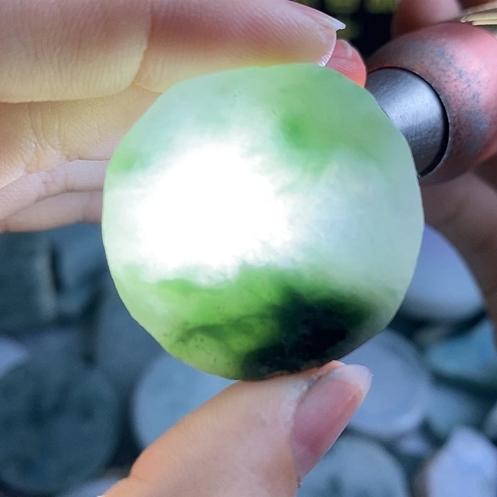 翡翠裸石纯天然翡翠