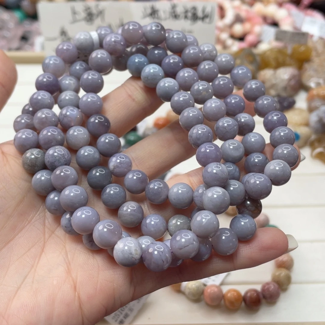 未镶嵌手链硅化玉莎****～979
