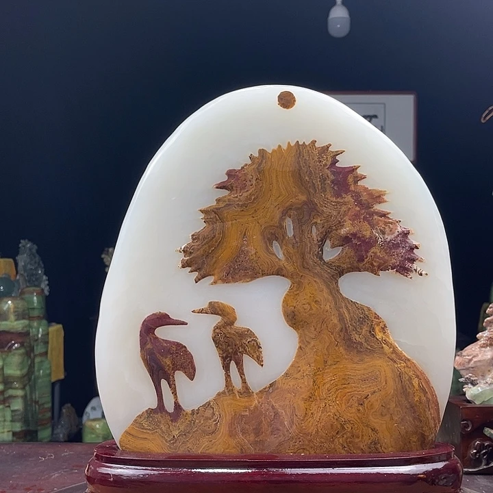 石材奇石玉石雕刻精美