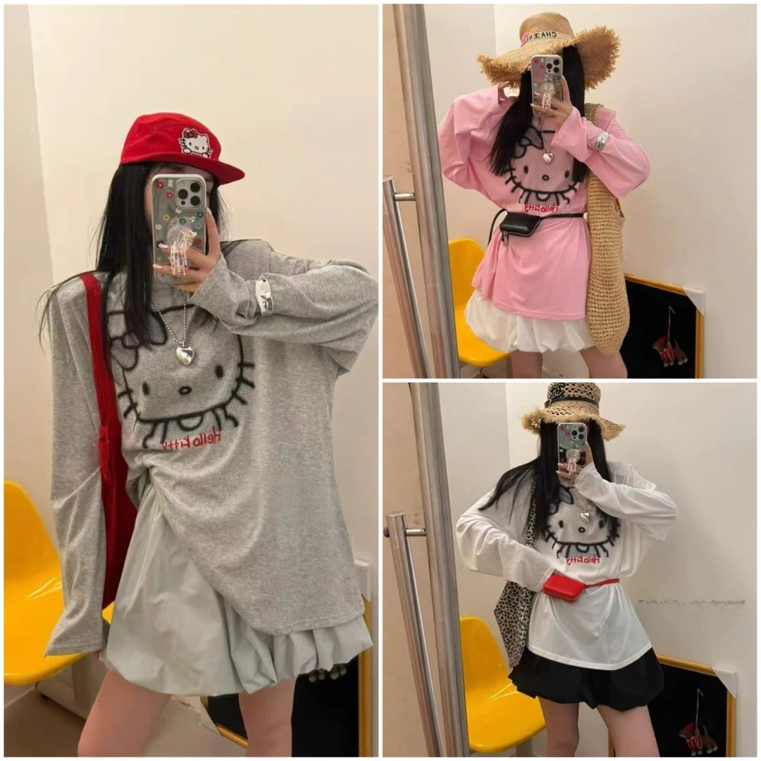 2025夏季莱赛尔天丝雪花棉防晒衣T恤圆领长袖休闲空调罩衣8315