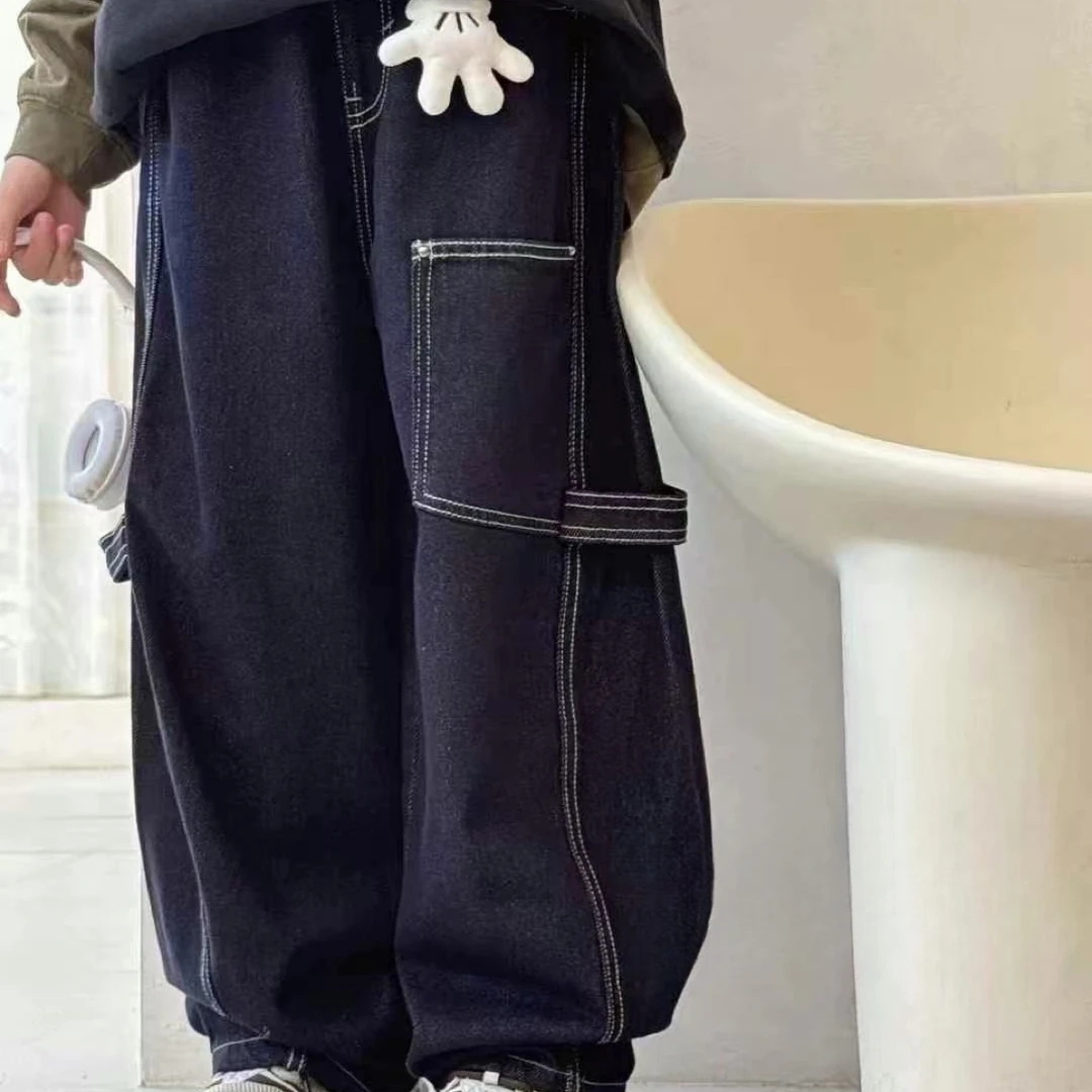 原色工装牛仔8520