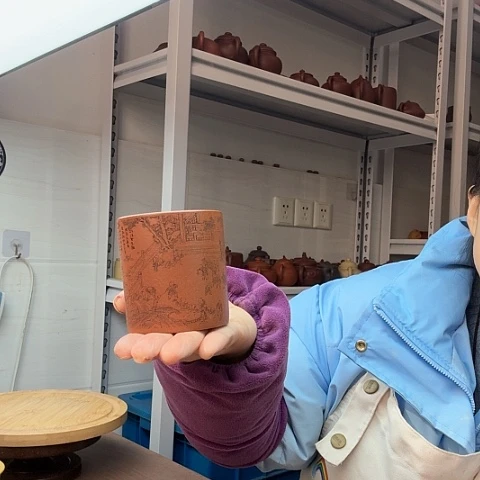 紫砂主人杯主人杯