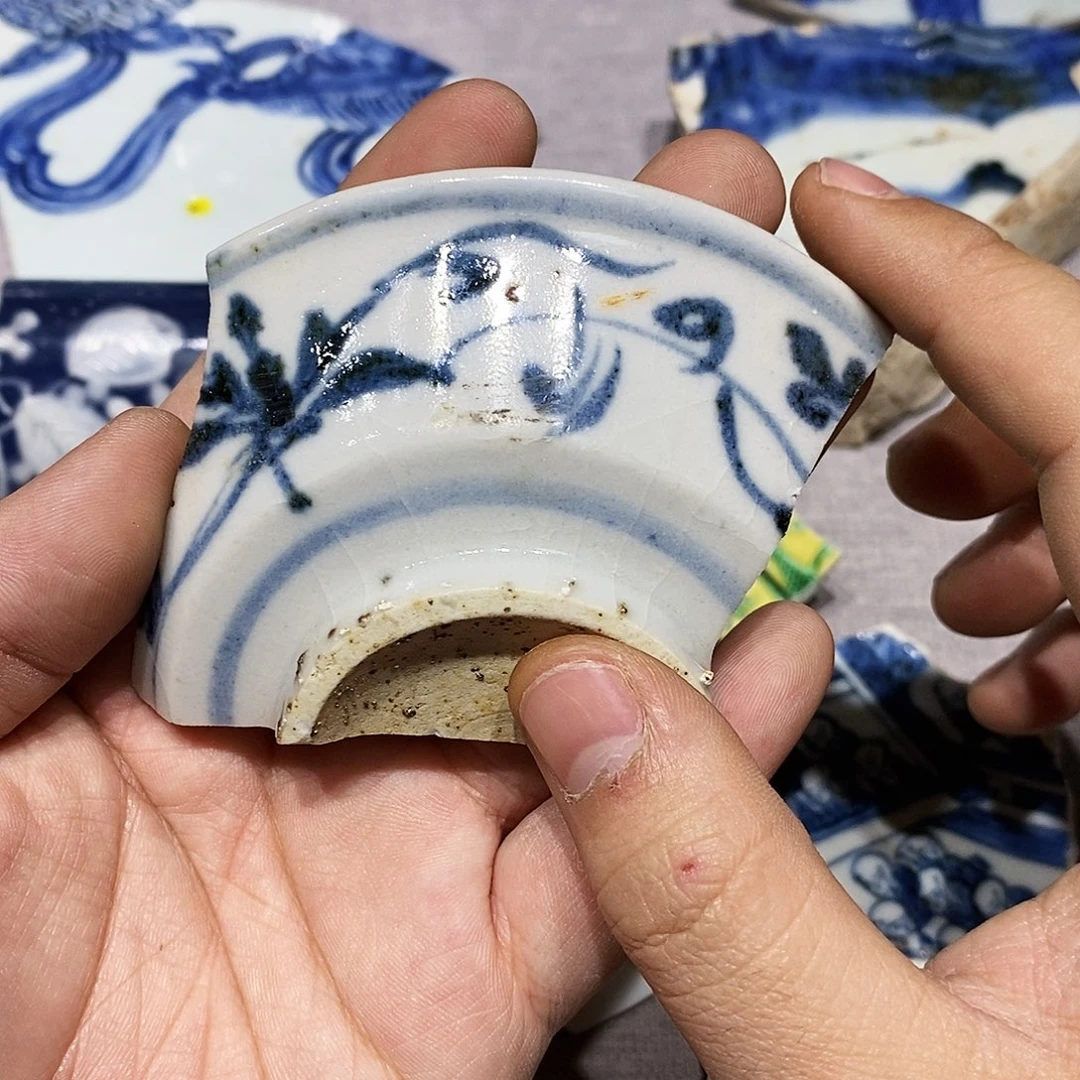 金铜精品瓷片标本