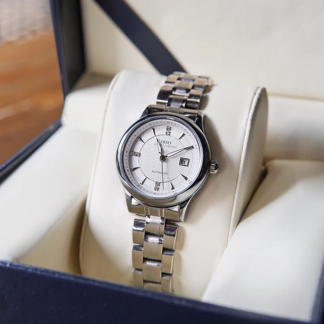 968*全自动机械表*简约*女士高端气质腕表*女款夜光百搭防水手表