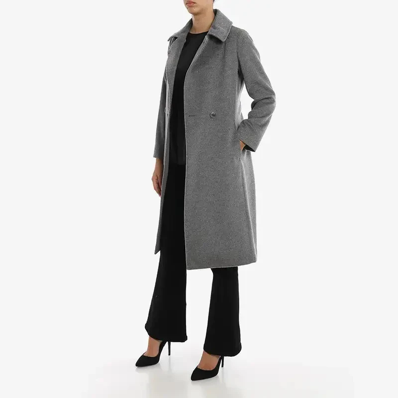 MaxMara【国现 专柜11900】女士羊毛大衣 Bcollag 011