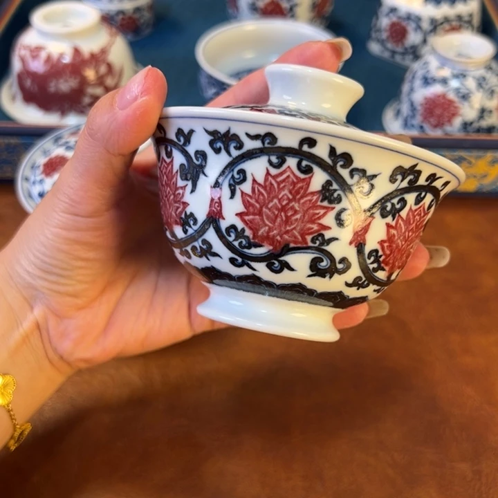 瓷片景德镇陶瓷手工手绘