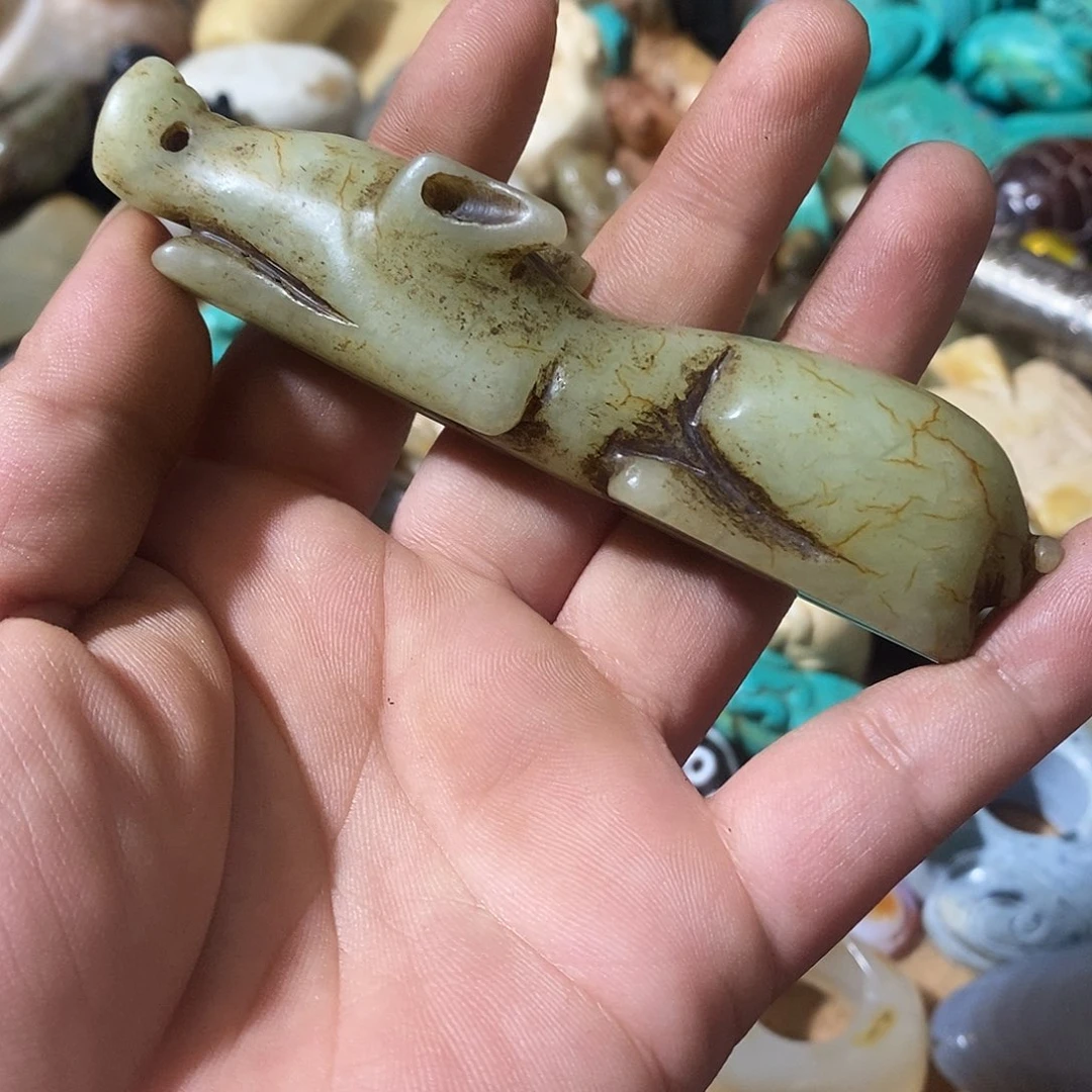 和田玉（糖玉）未镶嵌挂件