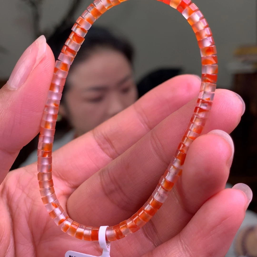 南红玛瑙未镶嵌南红玛瑙河湾卡4药片
