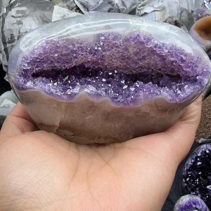 未镶嵌水晶珠宝半成品