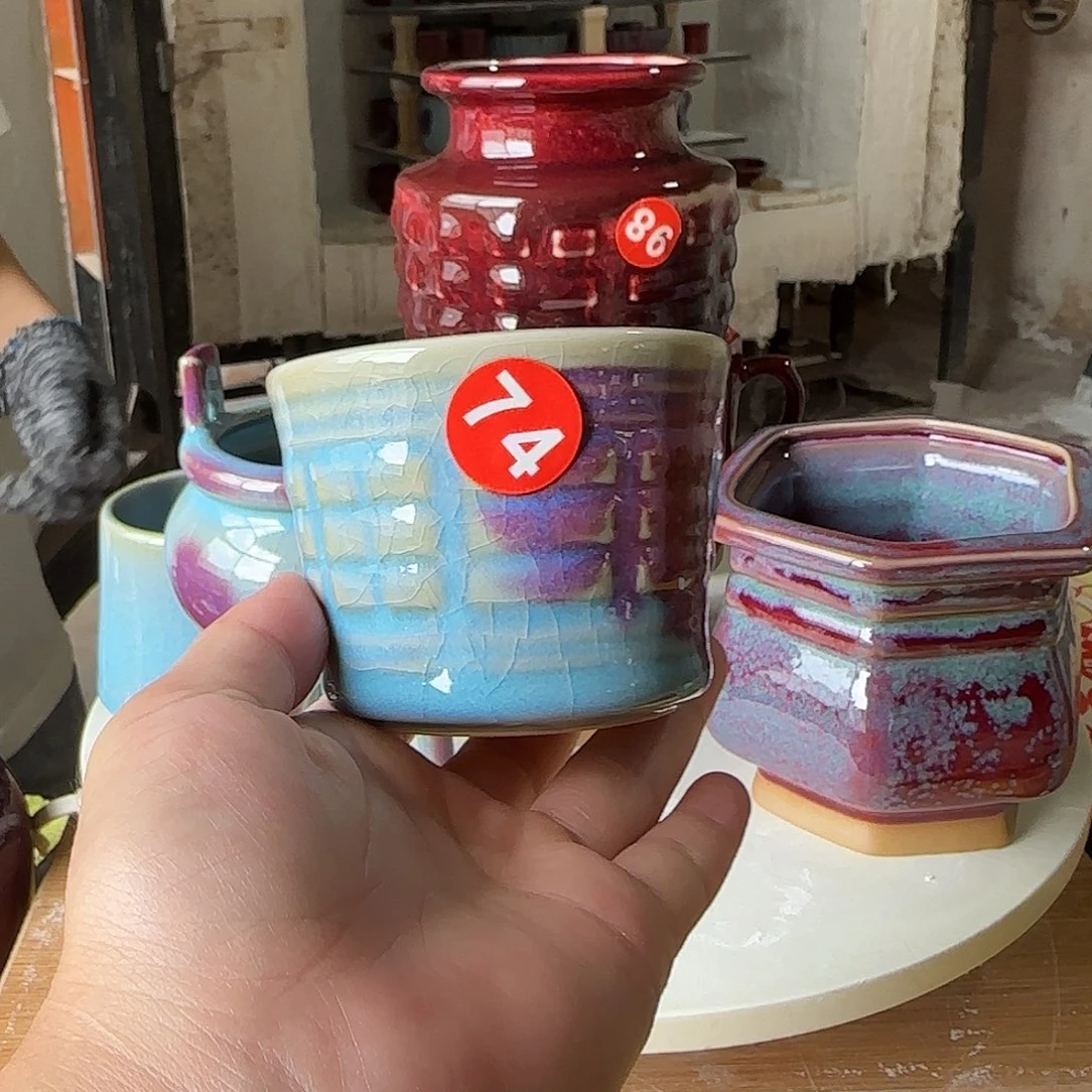 摆件郑家钧窑摆件