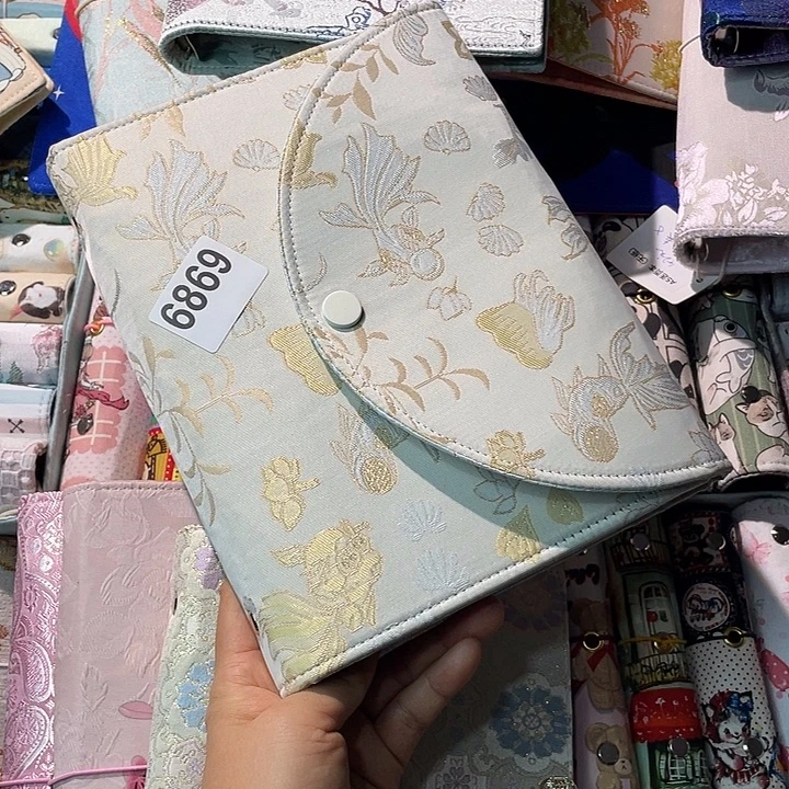 织绣A5 活页不加纸6869