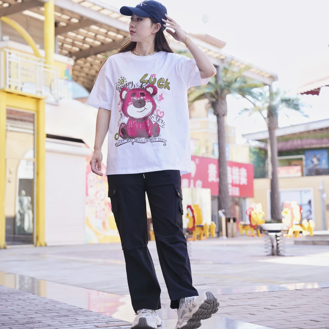 1501-1600  品牌棉T恤短袖正肩T恤 2025夏季新款修身显瘦时尚百搭