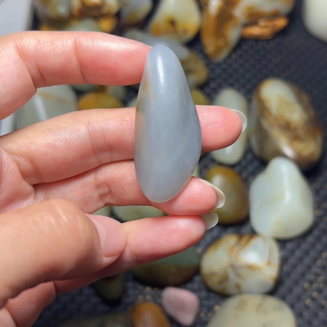 和田玉未镶嵌挂件21