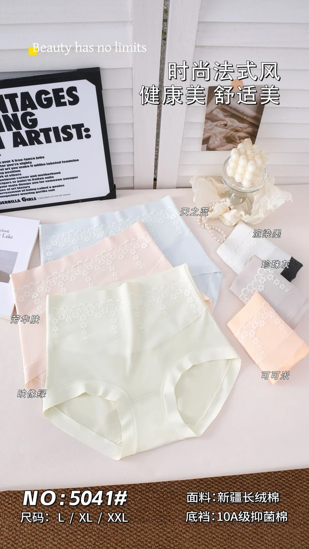 洁6号5041女士内裤套装