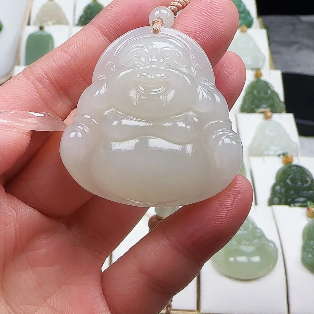 和田玉未镶嵌颈饰40