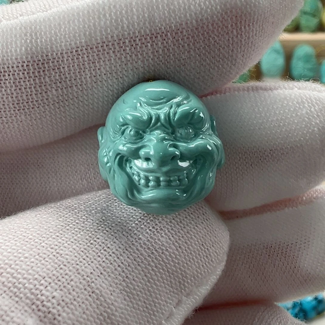 未镶嵌绿松石配饰14mm