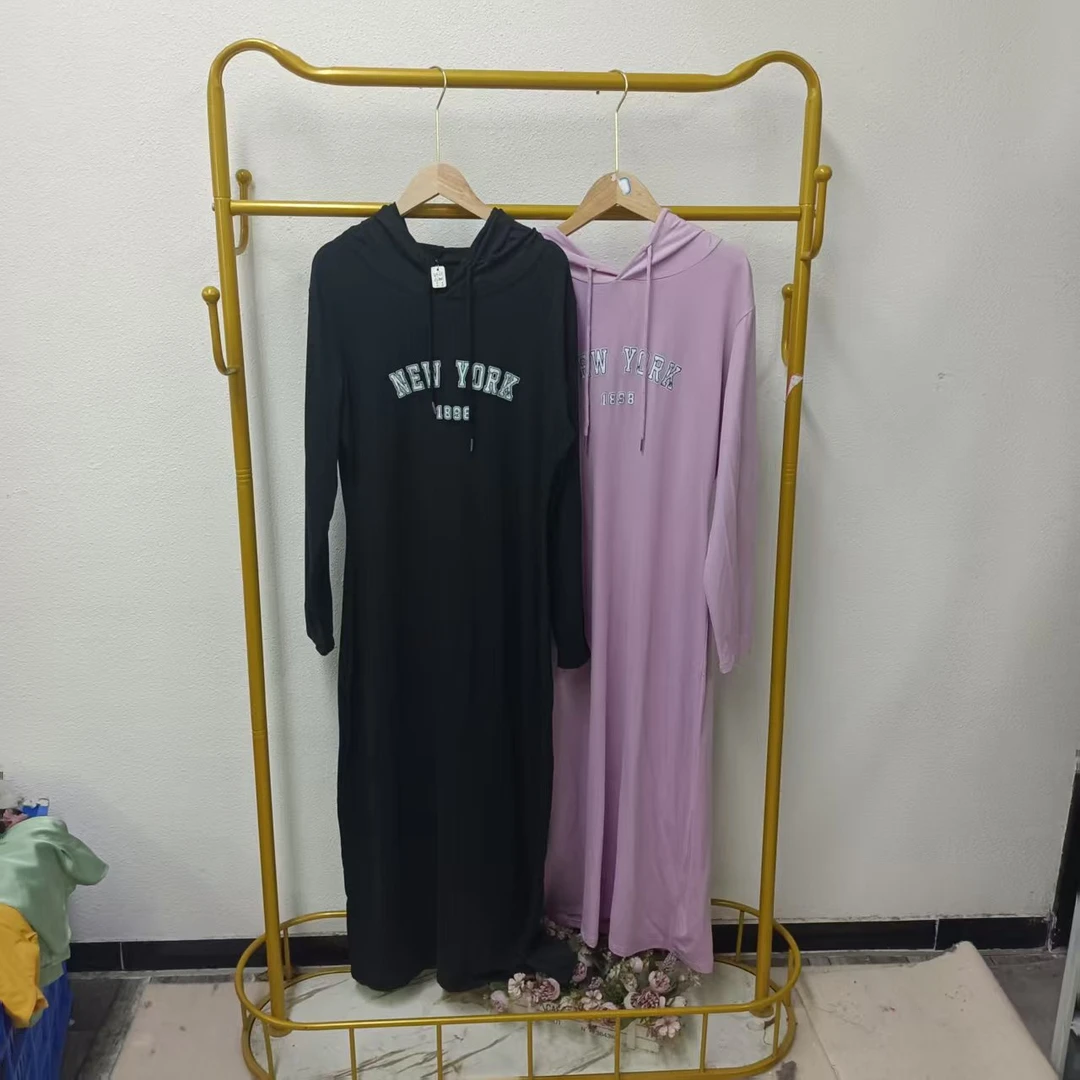 唯琳剪标   7仓S1-4-80-95款   1898字母印花长袖连衣裙