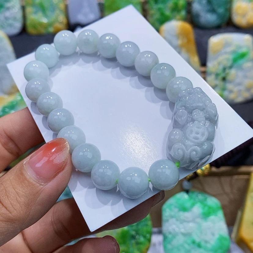 【闪购商品】翡翠未镶嵌颈饰翡翠A货一物一证