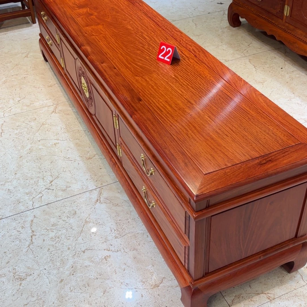 维***花梨木类柜类家具缅花大果紫檀220电视柜