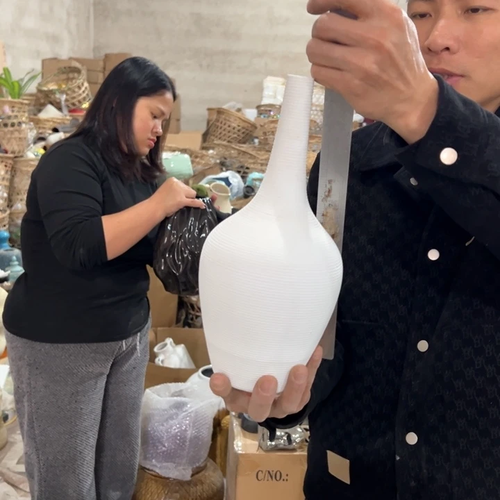 摆件高度30厘米口径2厘米微瑕捡漏