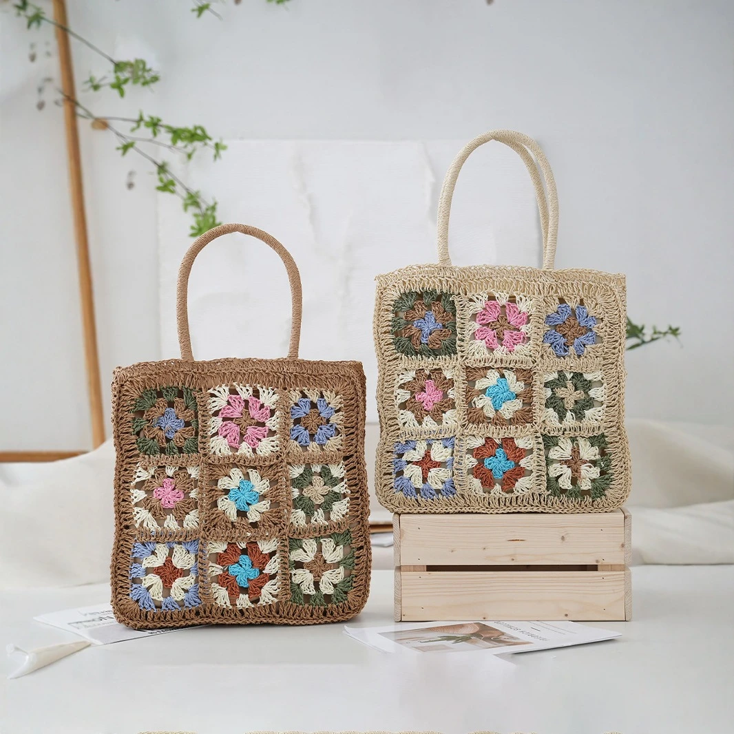 {直播链接}A序列外贸尾单 纯手工编织经典时尚手拎包网红百搭1