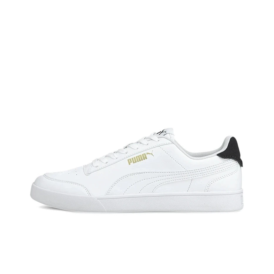 PUMA/彪马男鞋 经典舒适轻便百搭旅游鞋子复古白色板鞋 309668-01