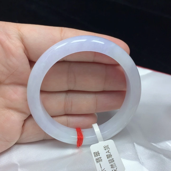 翡翠手镯未镶嵌正圈53.6